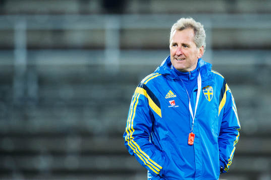 Förbundskapten Erik Hamrén