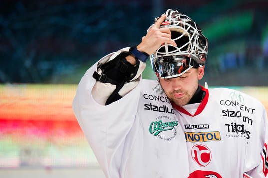 Vita Hästens målvakt Axel Brage