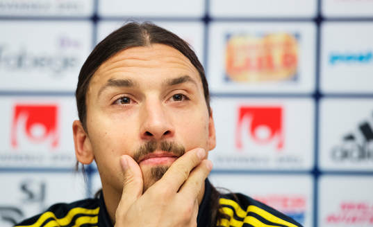 Sveriges Zlatan Ibrahimovic
