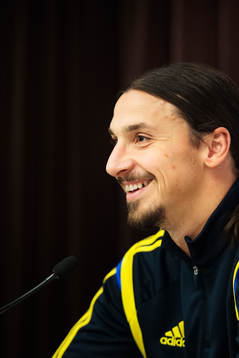 Sveriges Zlatan Ibrahimovic