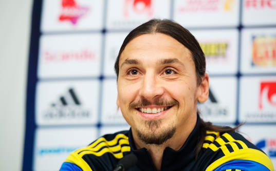 Sveriges Zlatan Ibrahimovic