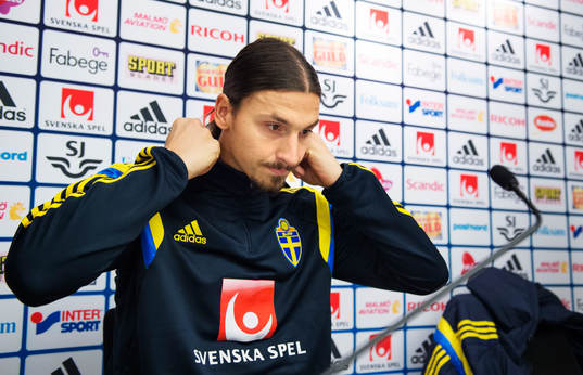 Sveriges Zlatan Ibrahimovic