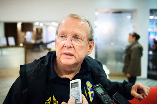Sveriges landslagsläkare Leif Swärd
