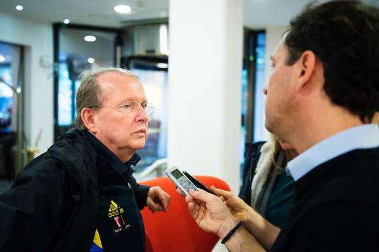 Sveriges landslagsläkare Leif Swärd