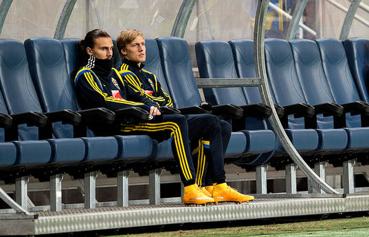 Sveriges Erik Johansson och Emil Forsberg
