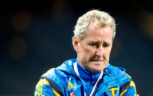 Sveriges förbundskapten Erik Hamrén