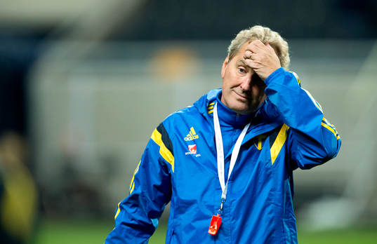 Sveriges förbundskapten Erik Hamrén
