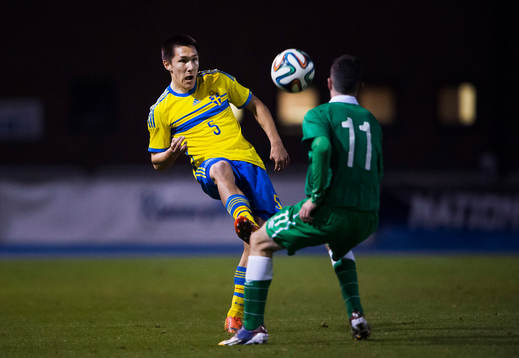 Sveriges Johan Ramhorn och Irlands Joel Coustrain
