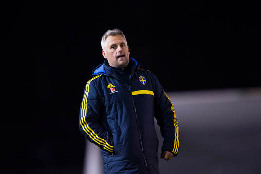 Sveriges förbundskapten Claes Eriksson
