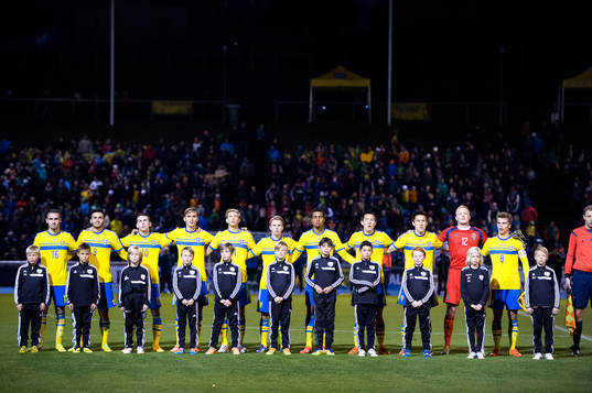Sveriges Shkelqim Krasniqi, Valmir Berisha, Erdal Rakip,