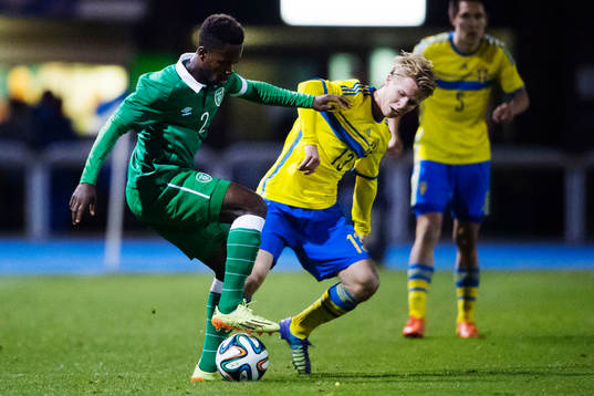 Irlands Noe Baba och Sveriges Viktor Nordin