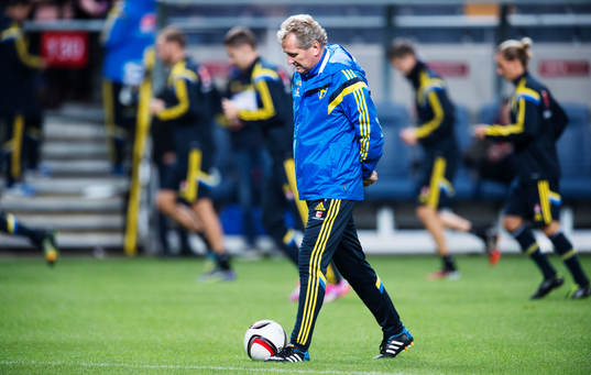Förbundskapten Erik Hamrén