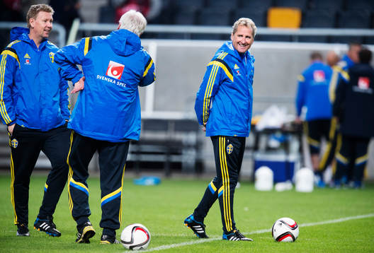 Peter Wettergren, scout och assisterande tränare, och