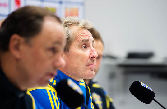 Sveriges förbundskapten Erik Hamrén