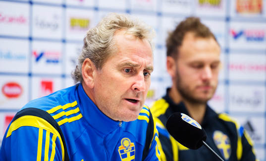 Sveriges förbundskapten Erik Hamrén