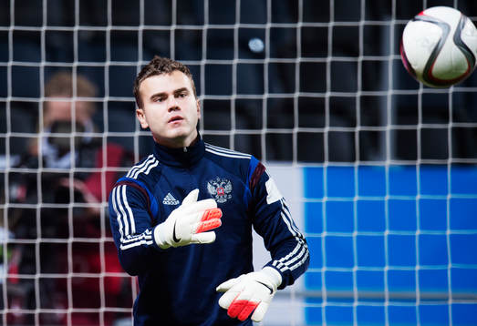 Målvakten Igor Akinfeev