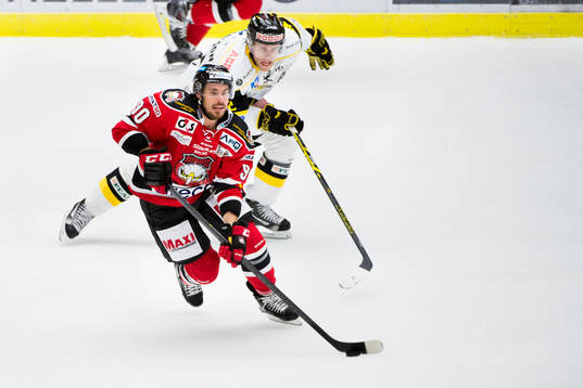 Västerås Fredrik Johansson jagar Malmö Redhawks Mattias