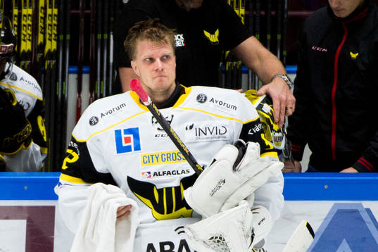 Västerås målvakt Jonas Fransson
