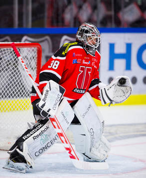 Örebros målvakt Johannes Jönsson