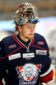 Linköping målvakt Marcus Högberg
