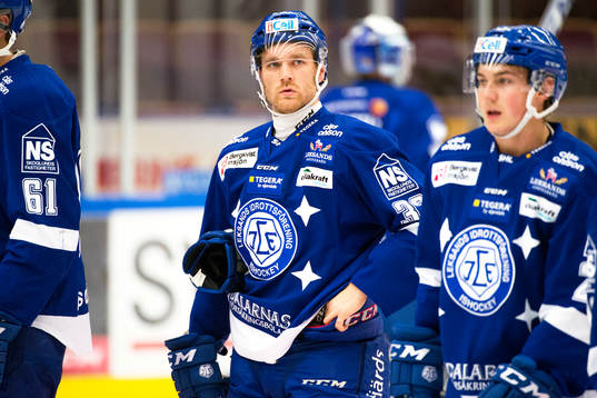 Leksands Jens Bergenström och Martin Grönberg på