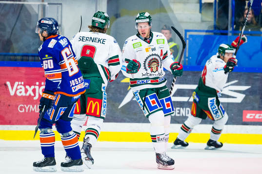 Frölundas Christian Bäckman firar