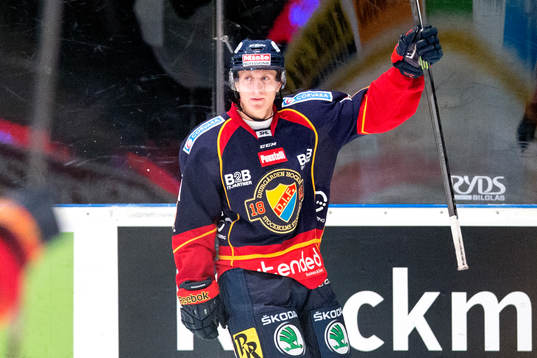 Djurgårdens Marcus Sörensen jublar