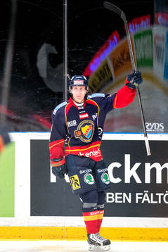 Djurgårdens Marcus Sörensen jublar