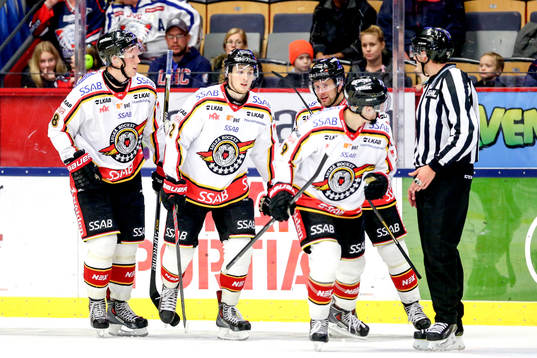 Luleås Jonathan Granström jublar