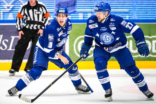 Leksands Tobias Forsberg och Viktor Mårtensson