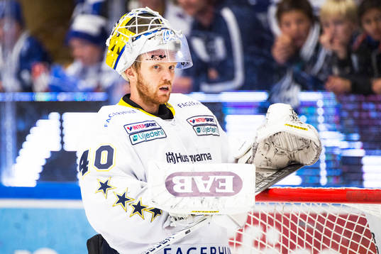 HV71s målvakt Erik Ersberg