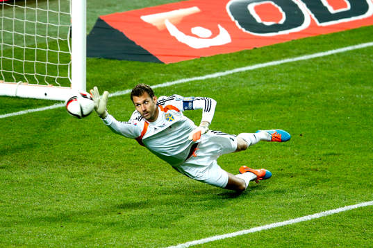 Sveriges målvakt Andreas Isaksson