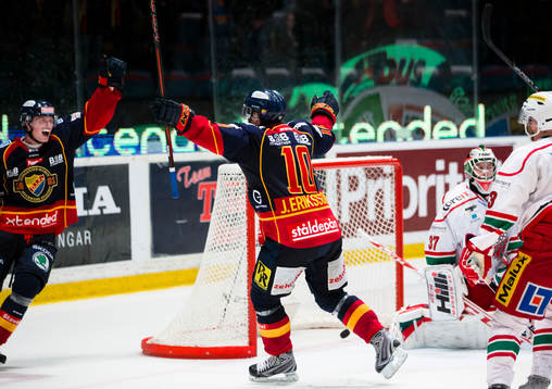 Djurgårdens Joakim Eriksson gör avgörande 4-3 målet och