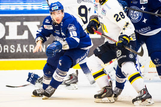Leksands Tobias Forsberg tappade ena handsken