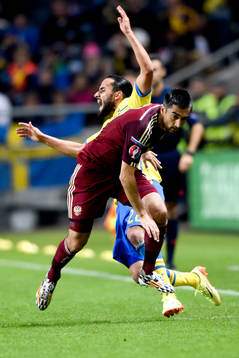 Sveriges Erkan Zengin och Rysslands Aleksandr Samedov