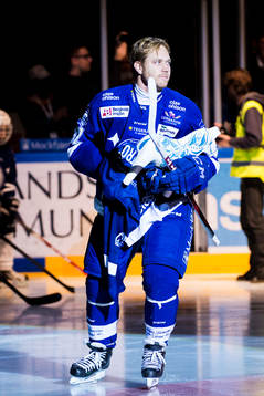 Leksands Jens Bergenström blir hyllad för 500 spelade