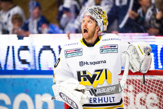 HV71s målvakt Erik Ersberg