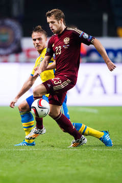 Sveriges Pierre Bengtsson och Rysslands Dmitri Kombarov