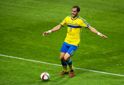 Sveriges Johan Elmander
