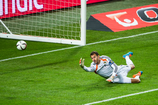 Sveriges målvakt Andreas Isaksson