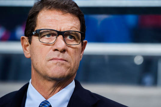 Rysslands förbundskapten Fabio Capello