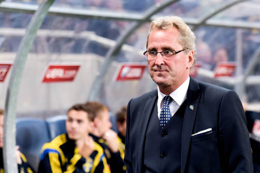 Sveriges förbundskapten Erik Hamrén