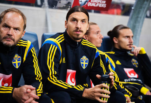 Sveriges Zlatan Ibrahimovic