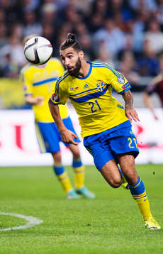 Sveriges Jimmy Durmaz