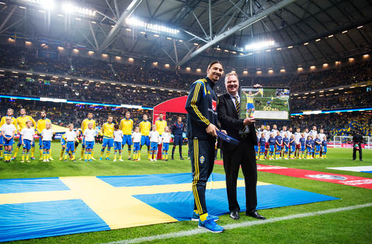 Sveriges Zlatan Ibrahimovic