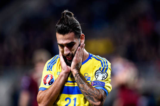 Sveriges Jimmy Durmaz deppar