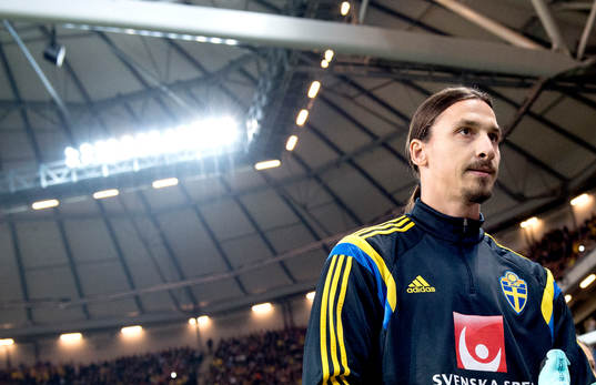 Sveriges Zlatan Ibrahimovic