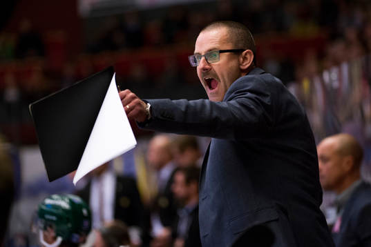 Färjestads huvudtränare Tommy Samuelsson