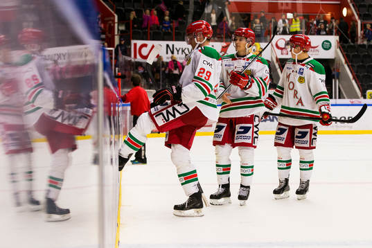 Moras Jonathan Johansson, Claes Nordén och Johan Johnsson
