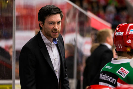 Moras tränare Jeremy Colliton